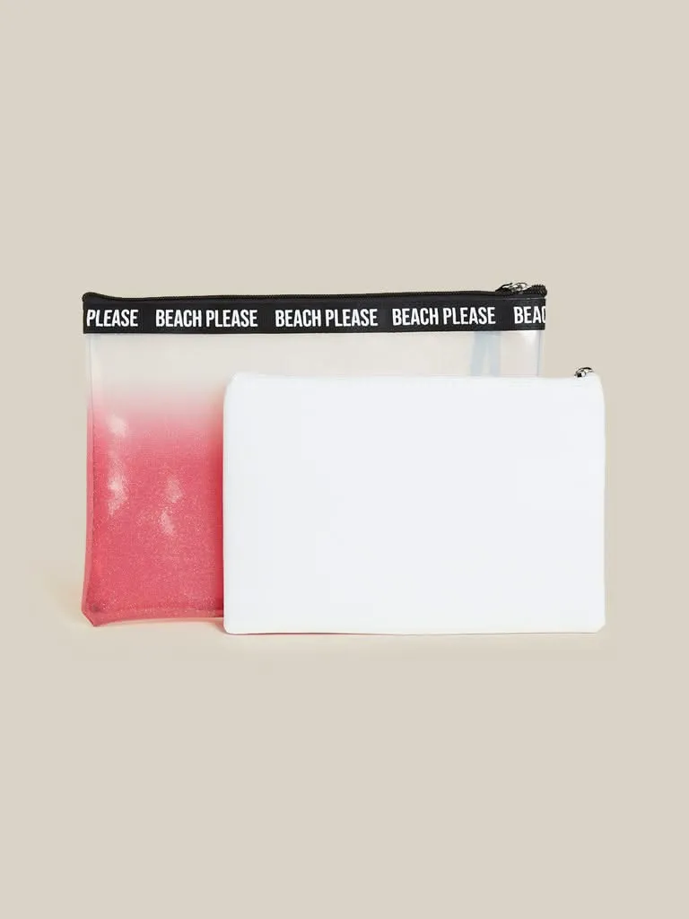 Studiowest Pink Ombre Double Pouch