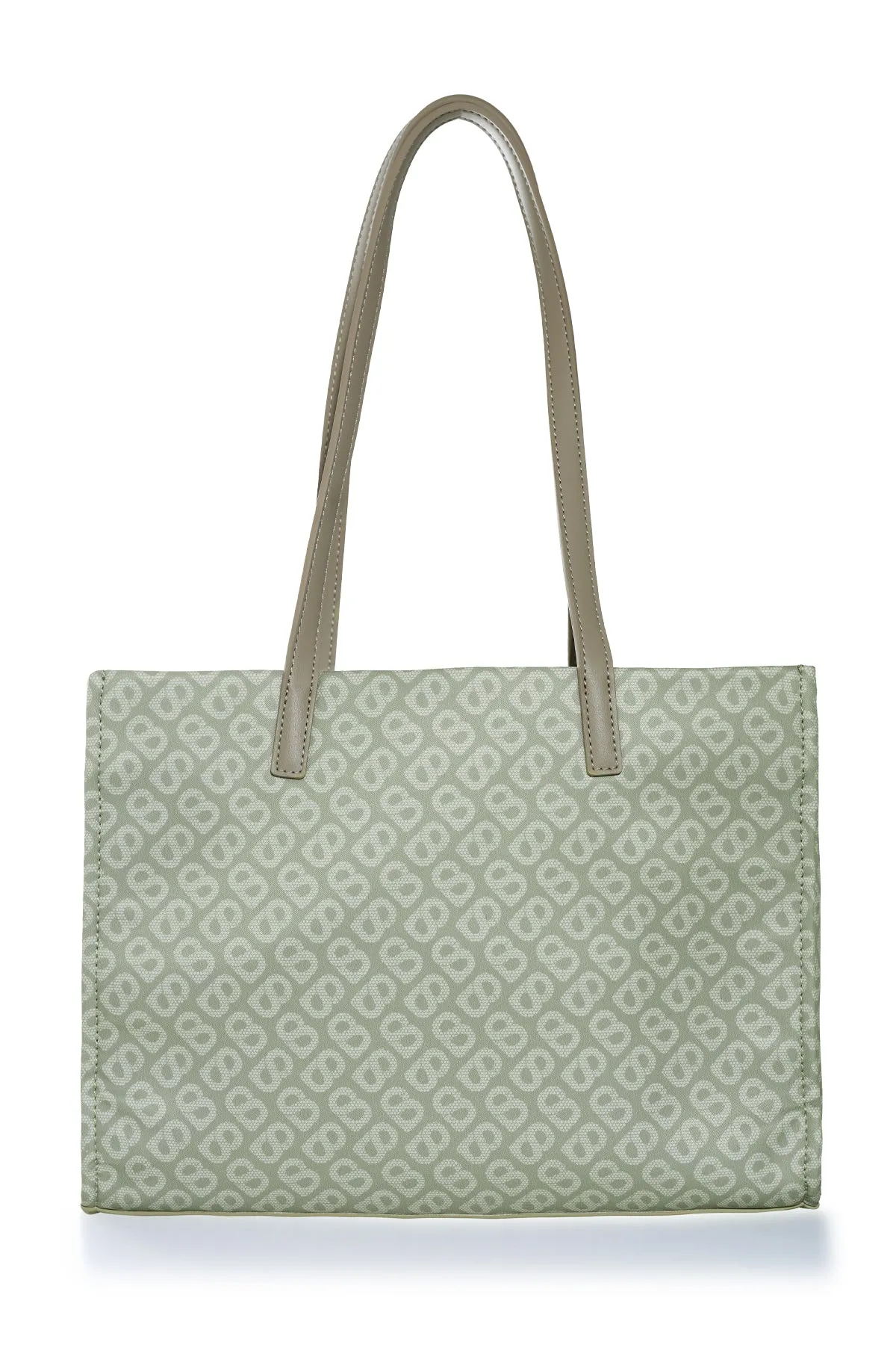 Tapis Aaliya Printed Tote Bag - Pistachio