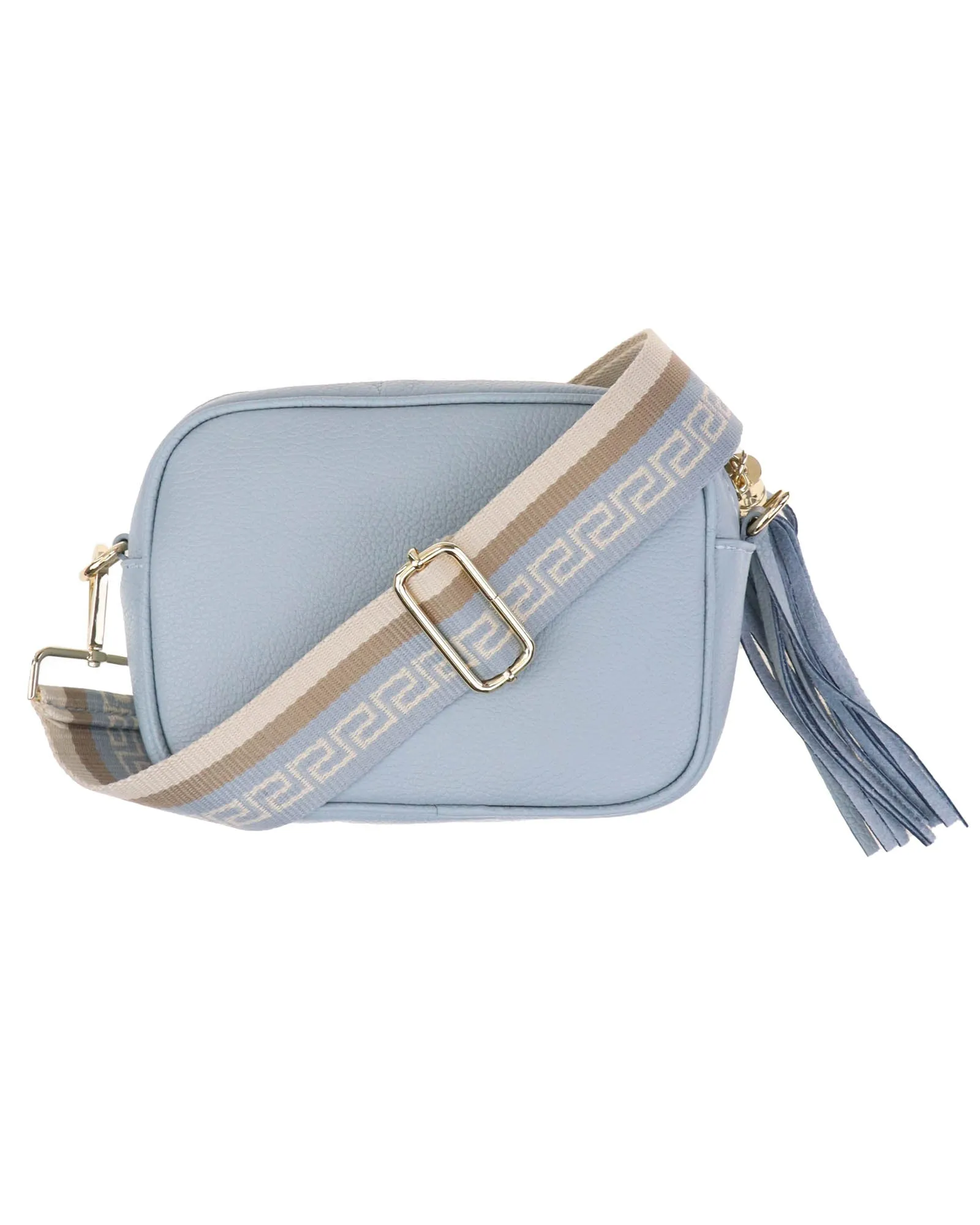 Tassle Crossbody Leather Camera Bag