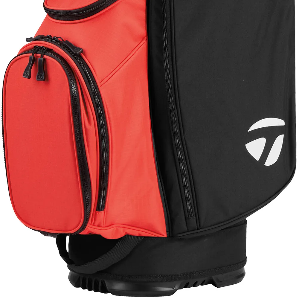 TaylorMade Cart Lite Cart Bag - Black/Red