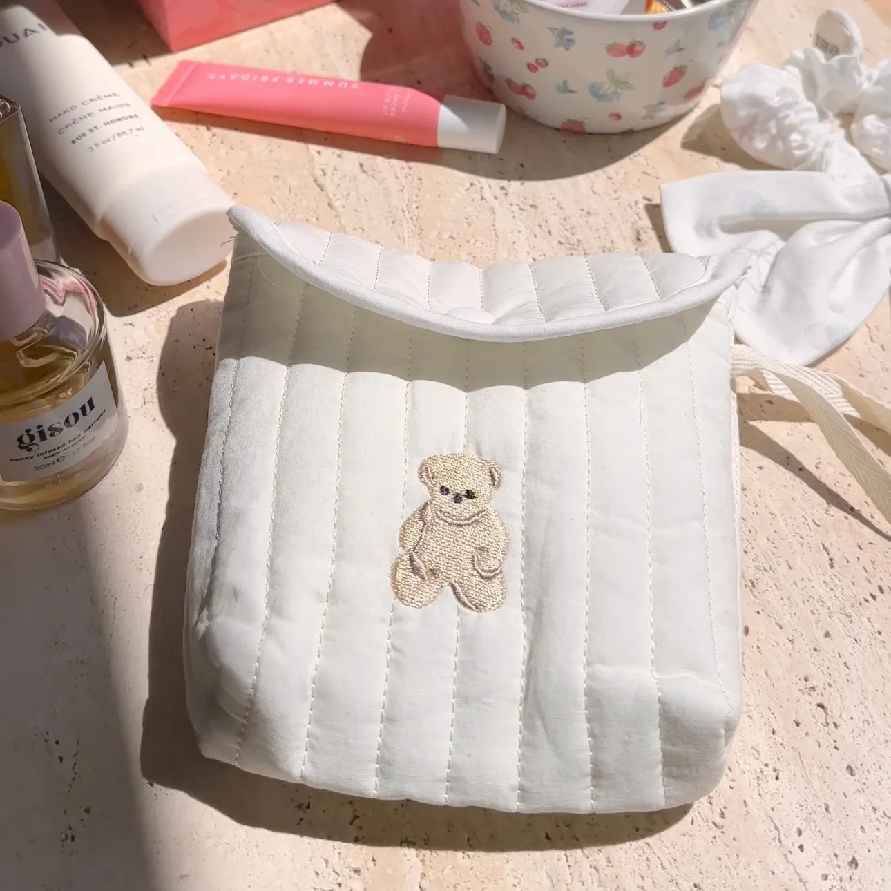 TEDDY BEAR SNAP POUCH