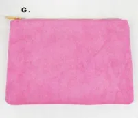 Terry Large Pouch - Pink