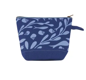 Tidepool Canvas Cosmetic Bag