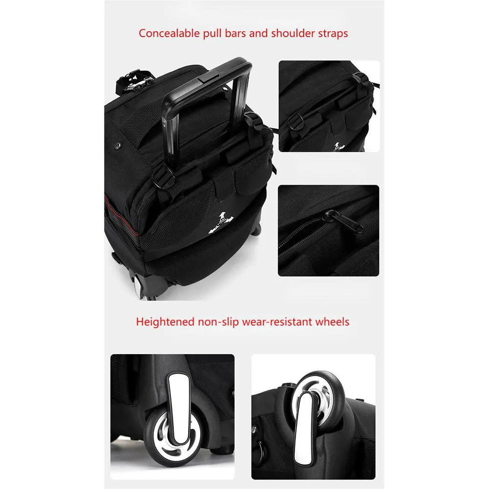 Trolley Wheels Camera Bag