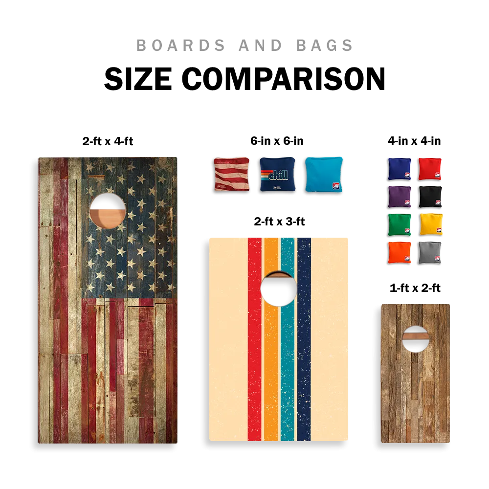 USA Outdoorsman Star Cornhole Boards