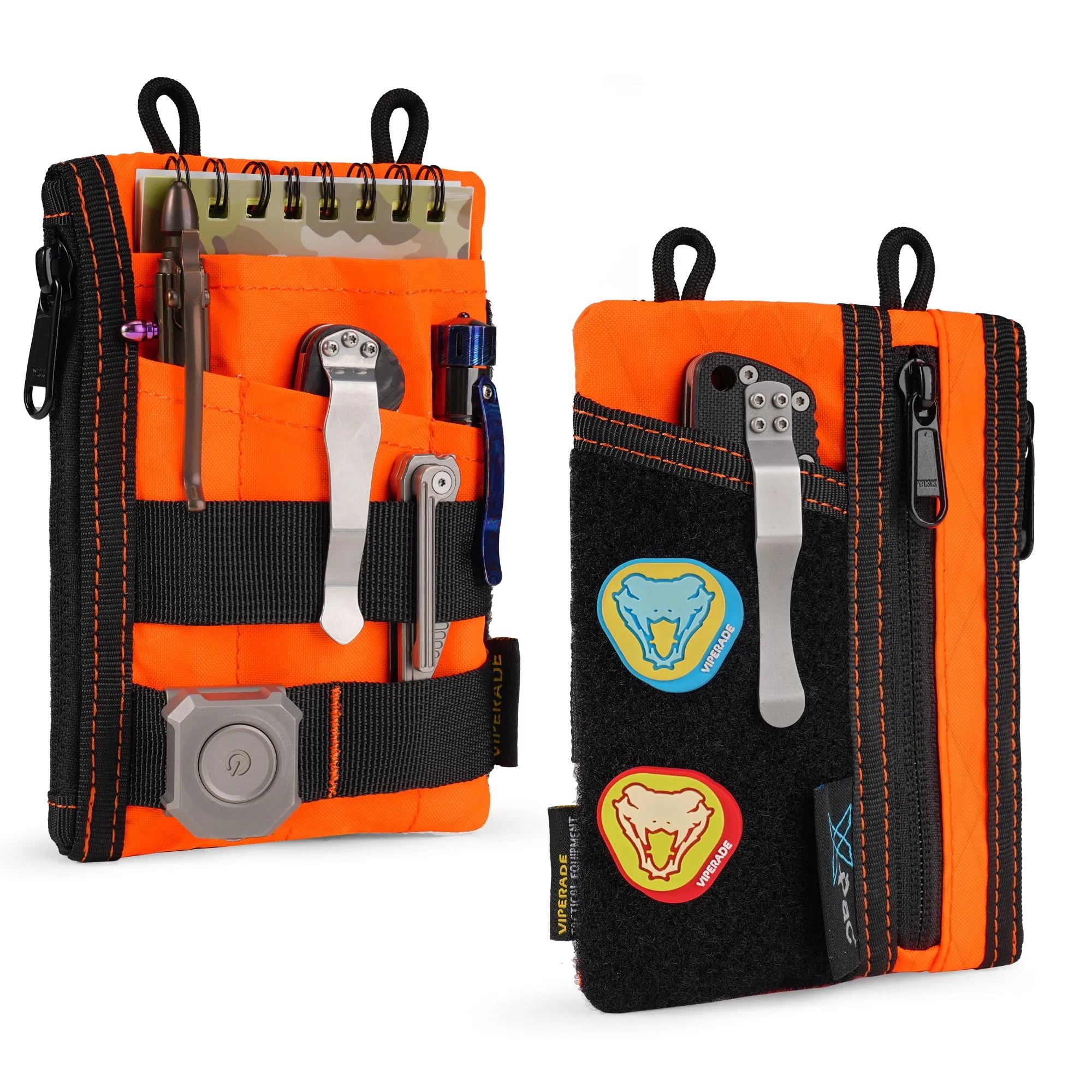 VE16 Pocket Organizer, EDC Organizer Pouch with 7 Pockets