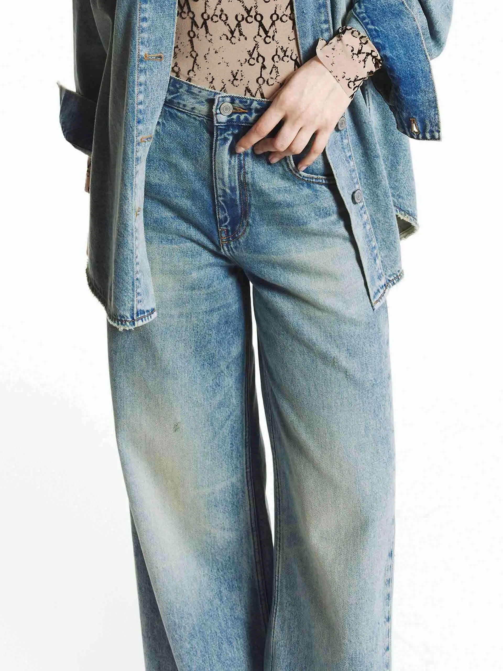 Wide Leg Tide Jeans