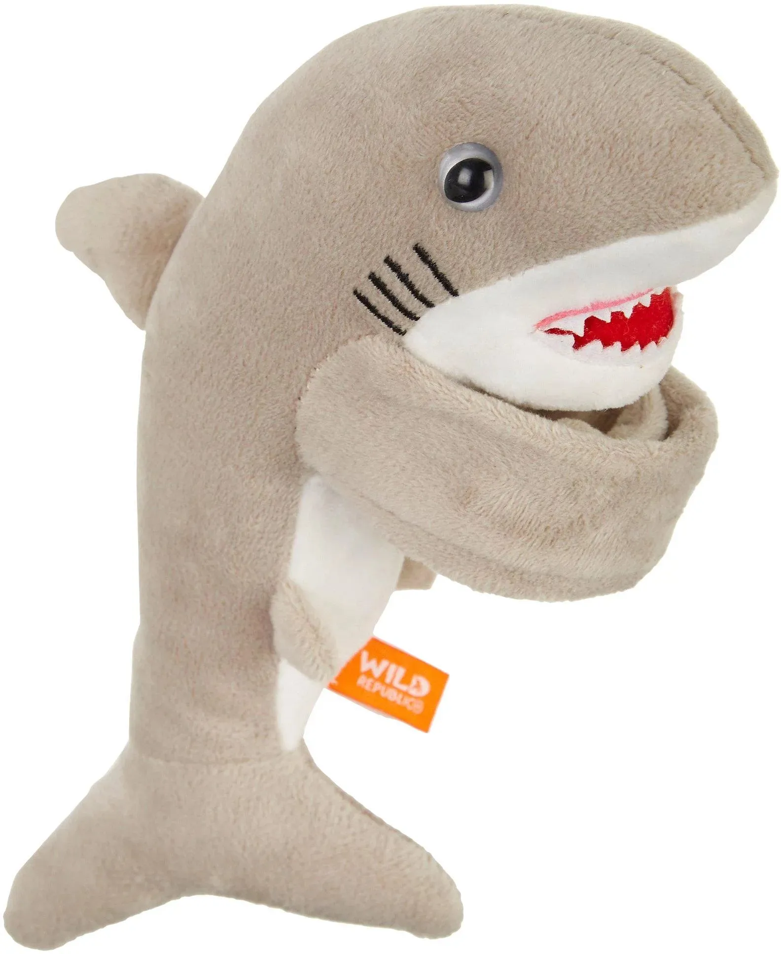 Wild Republic Huggers Great White Shark 8"